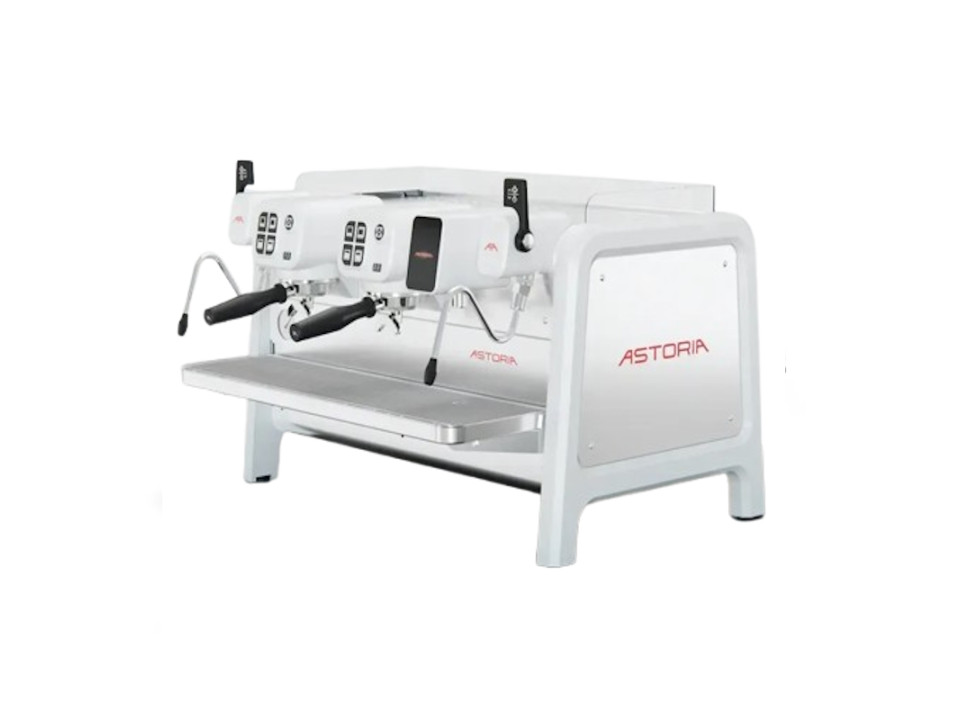 Koffieautomaat Astoria AB200 SAE/2 wit + Display