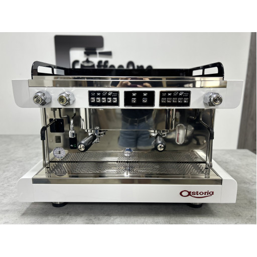 Professional coffee maker Astoria Pratic Avant for bars and cafes — used