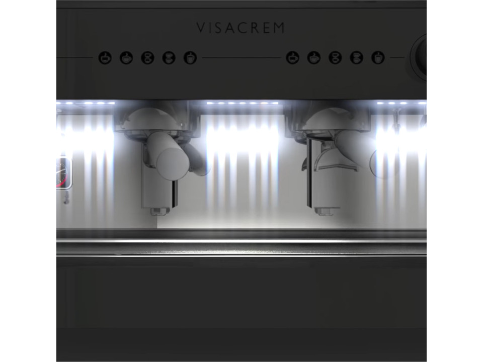 Ekspres do kawy Quality Espresso VISACREM VETRO ELECTRIC 2GR