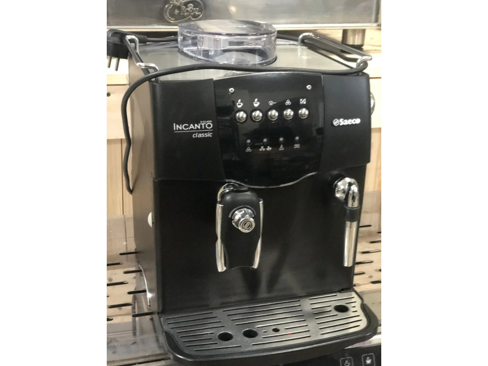 Automatisch koffiezetapparaat met automatische reinigingsfunctie Saeco Incanto Classic S-Klasse Zwart