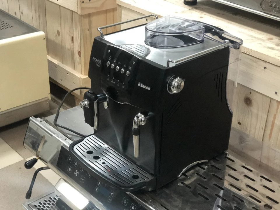 Automatisch koffiezetapparaat met automatische reinigingsfunctie Saeco Incanto Classic S-Klasse Zwart