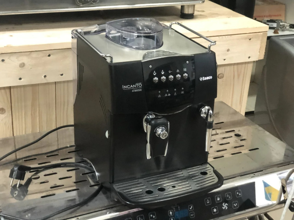 Automatisch koffiezetapparaat met automatische reinigingsfunctie Saeco Incanto Classic S-Klasse Zwart