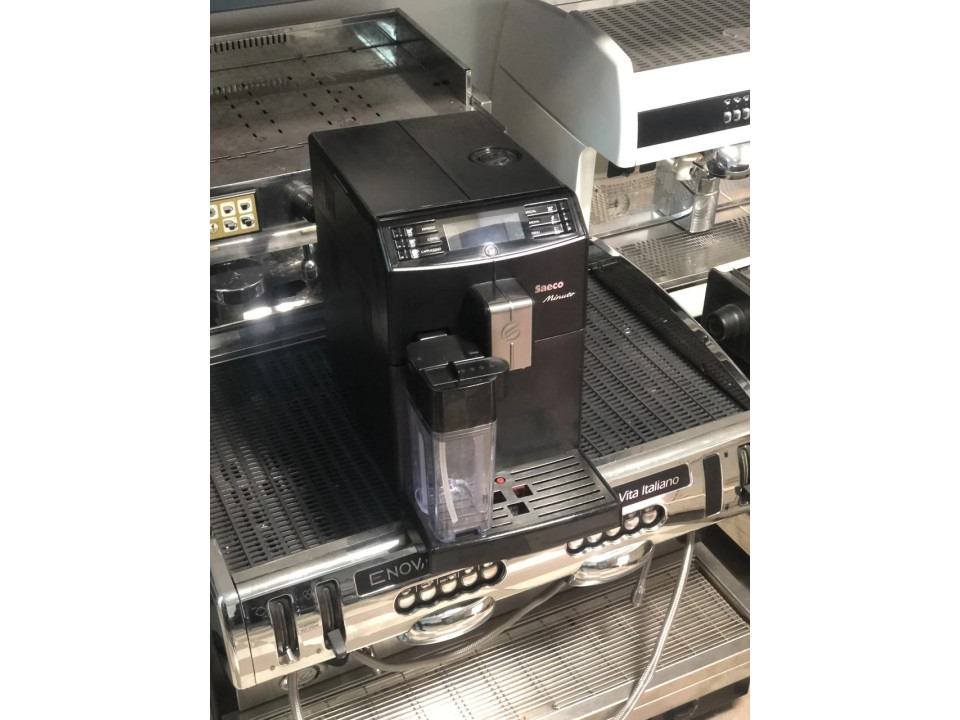 Saeco Minuto One Touch Cappuccino automata kávéfőző automata tisztító funkcióval