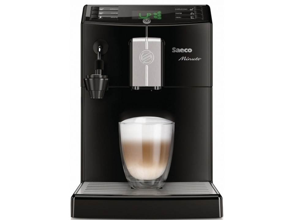 Cafetera automática Saeco Minuto Focus HD8761/01 Negra usada