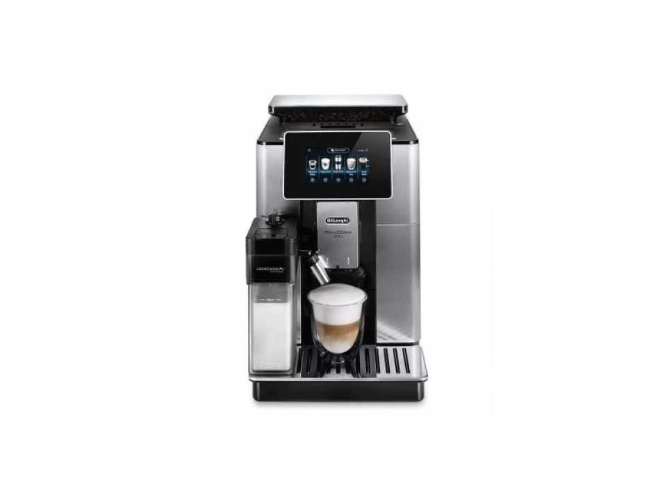 ماكينة صنع القهوة الأوتوماتيكية مع وظيفة التنظيف التلقائي DeLonghi ECAM 610.74 ميجابايت مستخدمة