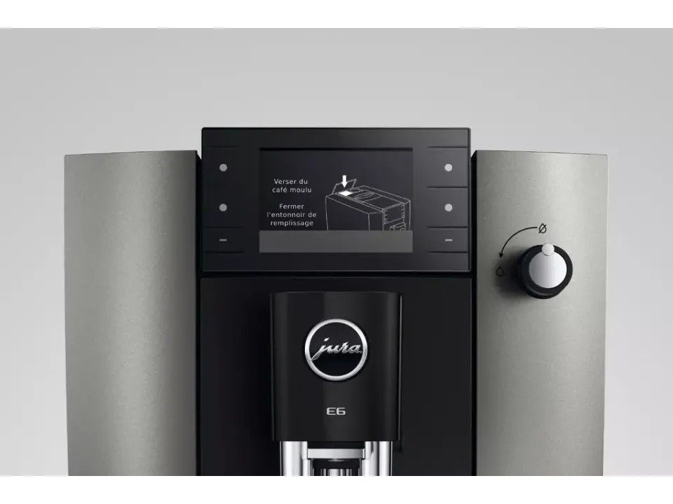 Кавомашина JURA E6 Dark Inox ED (15828)