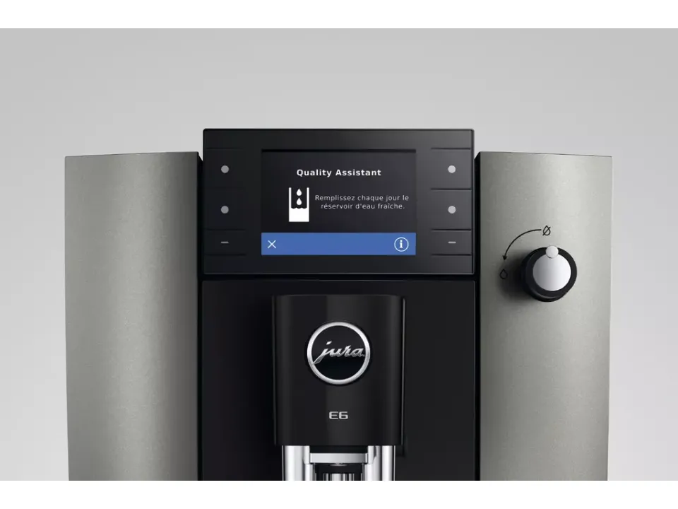 Кавомашина JURA E6 Dark Inox ED (15828)