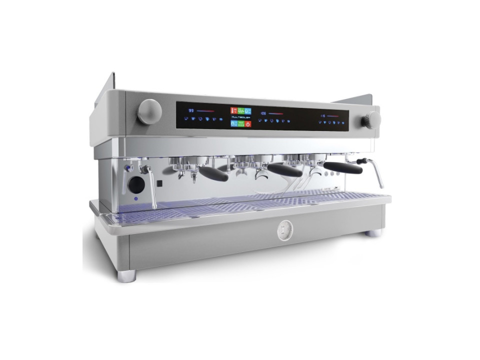 Professional coffee maker for bars and cafes La San Marco 105 Multiboiler ACT 3 GR